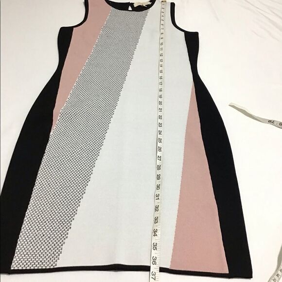 Etcetera Sleeveless Color Block Knit Dress Size S - Picture 11 of 11